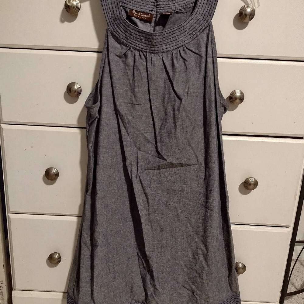 Cute summer dress in blue